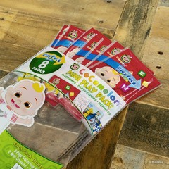 COCOMELON MINI COLORING PLAY PACKS 16 PACK NEW SEALED BIRTHDAY PARTY