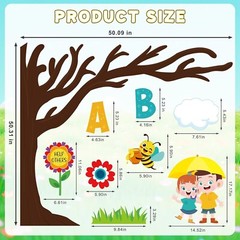 Spring Tree Decorations for Classroom Shower Bring May Flowers Bulletin April