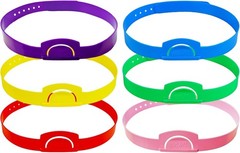 6 Pcs Guess Who Game Headbands (6 Colours), Can Insert Card, Headbands Board Gam