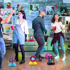 10 Pcs 80s Party Decorations, 1980s Table Honeycomb Centerpieces Back to the …