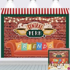 Central Perk Friends TV Show Party Decor Party Supplies Backdrop Banner 7x5ft