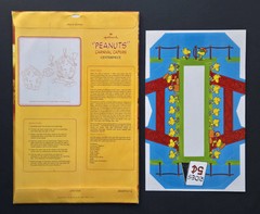 Peanuts Hallmark Centerpiece Happy Birthday Carnival Capers 15.25 In Vintage NOS