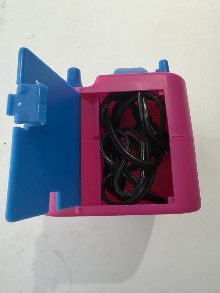 Portable High Power Two Nozzle Pink Electric Balloon Inflator Pump Tested Works