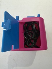 Portable High Power Two Nozzle Pink Electric Balloon Inflator Pump Tested Works