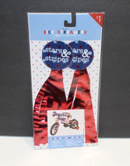 Stars & Stripes Patriotic Streamers Decorations for Bike Party Parade July 4th