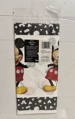Mickey Mouse Forever Plastic Table Cover Boys Birthday Party NIP Fast Shipping