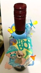 It’s a Girl/Boy Multicultural Party Bottle Tags – Single/Set of 3/Set of 6