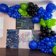 Royal Blue Balloons 12 inch, 100 Pack Royal Blue Latex Balloons for Graduatio…