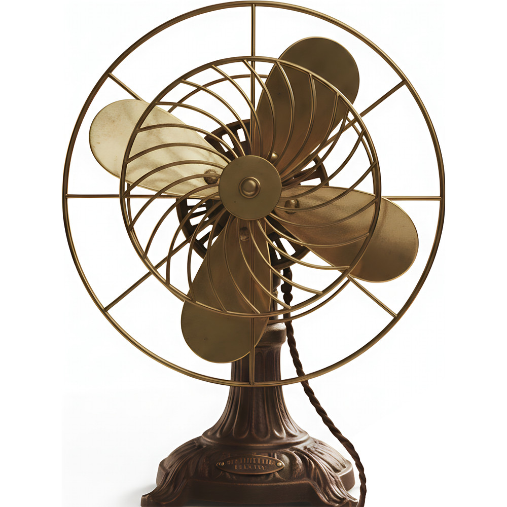 SP13628 Old Fashioned Early 1900s Fan Cardboard Cutout Standee Standup