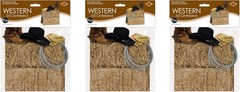 Authentic 3-D Western Centerpiece Set – Perfect for Country Weddings & Parties