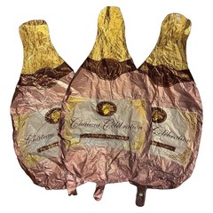 Engagemnt Decor Set Woodgrain Backdrop 3 Bottle Foil Balloons Naps& tble# frames