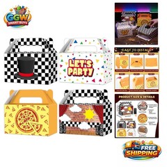 Creative 12 Pcs Horror Game Inspired Treat Boxes for Unique Party Celebrations