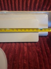 Modern Foldable Display Columns Pedestals – Reusable – Cream White – Set Of 3