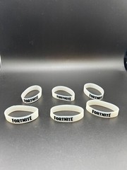 Pack 6 Themed Silicone Bracelets for Kids Birthday Party Supplies