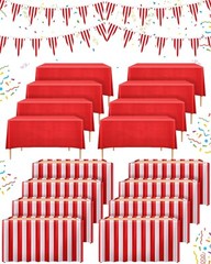 NEW Pieces Carnival Theme Party Decors Carnival Table Skirts Carnival Circus 20