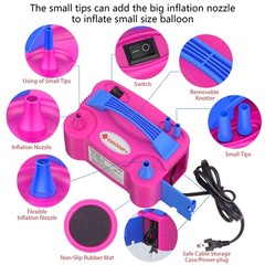 IDAODAN Balloon Arch Kit and Balloon Pump, Balloon Arch Stand with Electric B…