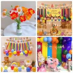 8 Rolls Crepe Paper Streamers Pumpkin Colors DIY Gift Flower Craft 10×98 Inch
