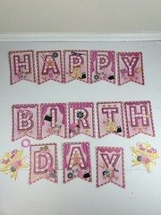 Movie Night Birthday Party Supplies Pink 78 Pc Tableware Decor Set cinema senior