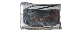 ASTARON Fringe Curtain Tinsel Set Orange Black White Party Photo 2Orange/2Black