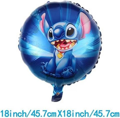 103PCS Stitch Party Supplies, Birthday Decorations Set Include Banner, Balloons,