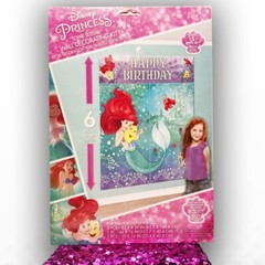 Little Mermaid Birthday Wall Decorating Kit by Disney featuring Ariel.