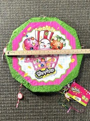 SHOPKINS PINATA Pullstring New See Notes