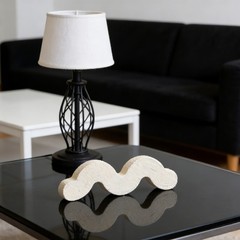 Photography Props: Modern Geometric Backdrop – Wave Abstract Decorative Photo