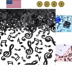 3000 Pcs Elegant Music Notes Confetti for Celebrations: Birthday & Graduation