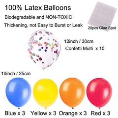 Party Decoration, Multi-colored Paper Fans Pom Poms Flowers Garlands Confetti…