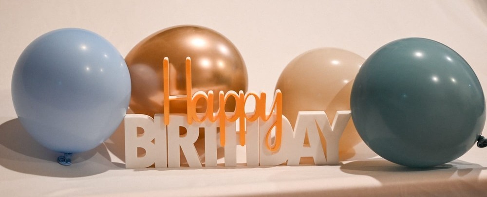Happy Birthday Sign Party Table Decor Cake Table Centerpiece Gift