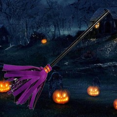 Halloween Witch Broom Halloween Costume for Club Festival Stage Performances