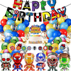 Birthday Decoration,Birthday Party Supplies,Birthday Banner,Balloons,Toppers Cak
