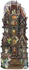 Jumbo Haunted House Cutouts, 2-Set Double-Sided Halloween Party Decorations, Spo