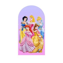 Princess Arch Backdrop Cover Girls Birthday Party Photo Background Prop
