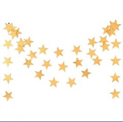 3 Pcs Stars Hanging Paper Garlands Wedding Party Birthday Baby Shower Decoration