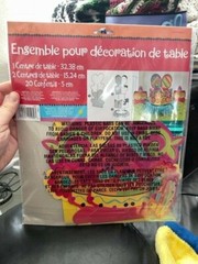 Fiesta Table Decorating Kit Birthday Party Favor Centerpiece Decoration Supply