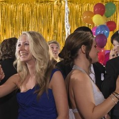 3 Pack Fringe Backdrop Curtain Tinsel Party Streamers Birthday Party Gold
