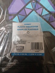 5 Pk -Marvel Avengers Black Panther 54”x 84” Plastic Tablecover – Birthday/Party