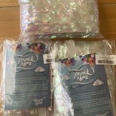 Iridescent Rainbow Curtain 4 Packages Party/Photo Supplies Backdrop