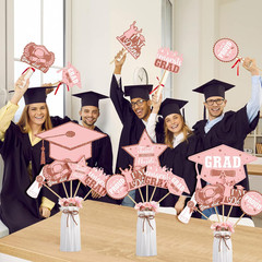 32 Pcs Graduation Party Decorations Graduation Centerpiece Sticks Congrats Grad