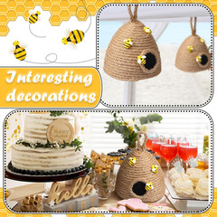 Bee Hive Decor Honey Pot Party Decorations for Bee Baby Shower Decorations with