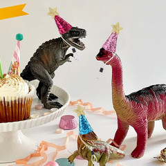 10pcs Mini Party Hats for Stuffed Animals Dog Cat Birthday Party Hat Rabbit Dino