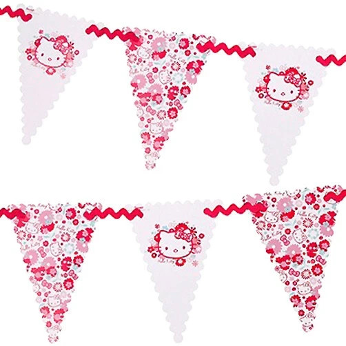 HELLO KITTY PARTY ACCESSORY Birthday Bunting 2013