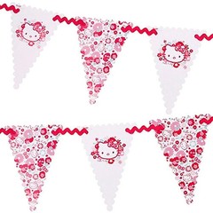 HELLO KITTY PARTY ACCESSORY Birthday Bunting 2013