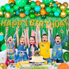 Dinosaur Party Decorations, Dinosaur Birthday Party Supplies for Kids Include…