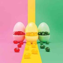 60ct Plastic Easter Eggs Crafting School Classroom Projects Mixed Colors Spritz™