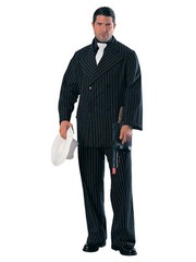 GANGSTER BLACK SUIT GANGSTERS & MOLLS CARDBOARD CUTOUT