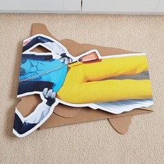 Sing 2 – Life-size Cardboard Cut-out – Porsha Crystal – Wolf