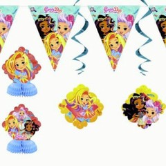 SUNNY DAY ROOM DECORATING KIT (7pc) ~ Birthday Party Supplies Decoration Nick Jr