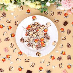 200 PCS Smore Fun To Be One Birthday Decorations Camping Theme Smores Confetti
